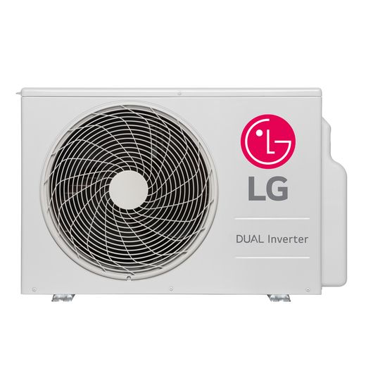 Condensadora Ar Condicionado Split Hi-Wall LG DUAL Inverter Voice 18.000 Btu/h Frio 220V | S4-Q18KL31A | STRAR