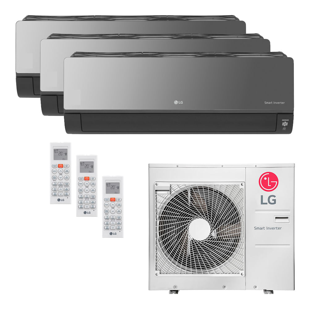 Ar Condicionado Multi-Split LG ArtCool Inverter (1x7200 1x8500 e 1x17100) BTUs - STR Ar Condicionado