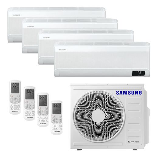 Ar Condicionado Multi-Split Samsung Wind Free Plus Inverter 28.000 BTU/h (3x 9.000 e 1x 12.000) Quente/Frio 220v | STR AR