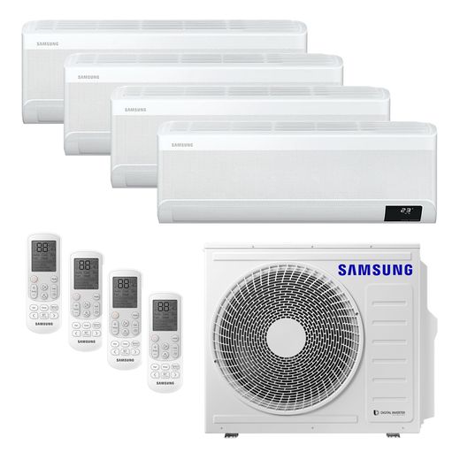 Funções Controle remoto Ar condicionado Samsung Wind Free