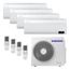 Ar Condicionado Multi-Split Samsung Wind Free Plus Inverter 28.000 BTU/h (4x 9.000) Quente/Frio 220v | STR AR