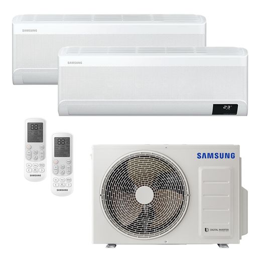 Ar Condicionado Multi-Split Samsung Wind Free Plus Inverter 18.000 BTU/h (1x 9.000 e 1x 12.000) Quente/Frio 220v | STR AR