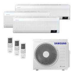 Ar Condicionado Multi-Split Samsung Wind Free Plus Inverter 24.000 BTU/h (2x 9.000 e 1x 18.000) Quente/Frio 220v | STR AR