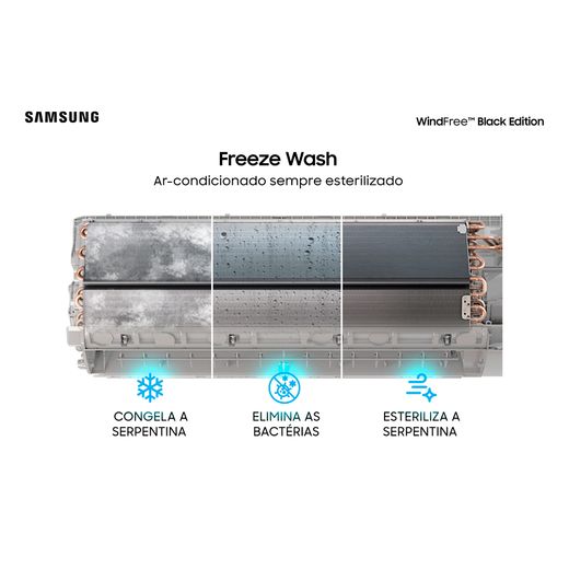 Ar Condicionado Multi-Split Samsung Wind Free Inverter 48.000 BTU/h (3x  9.000 e 2x 12.000) Quente/Frio 220v - STR Ar Condicionado