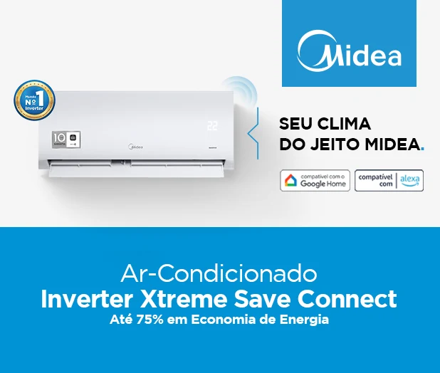 Banner Mobile Inverter Midea Xtreme Save Connect