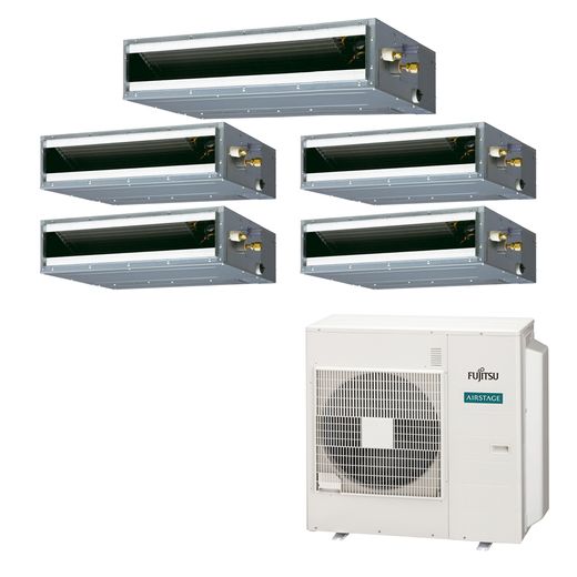 Bi-split-fujitsu-inverter-45-Duto-2x-9.000-2x-12.000-1x-18.000-strar