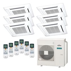 Multi-split-fujitsu-inverter-45000-Cassete-4x-9.000-2x-12.000-strar