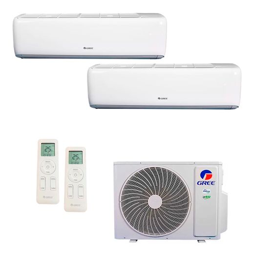 ar-condicionado-multi-split-inverter-gree-18000-2x9000